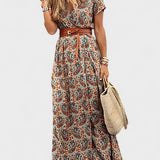 Vera - Elegante Vestido Maxi Boêmio