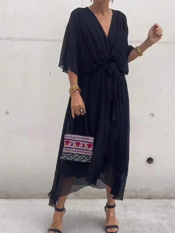 Monique - Vestido Elegante para Momentos Especiais