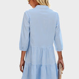 Vestido Fluido Xadrez Tuva