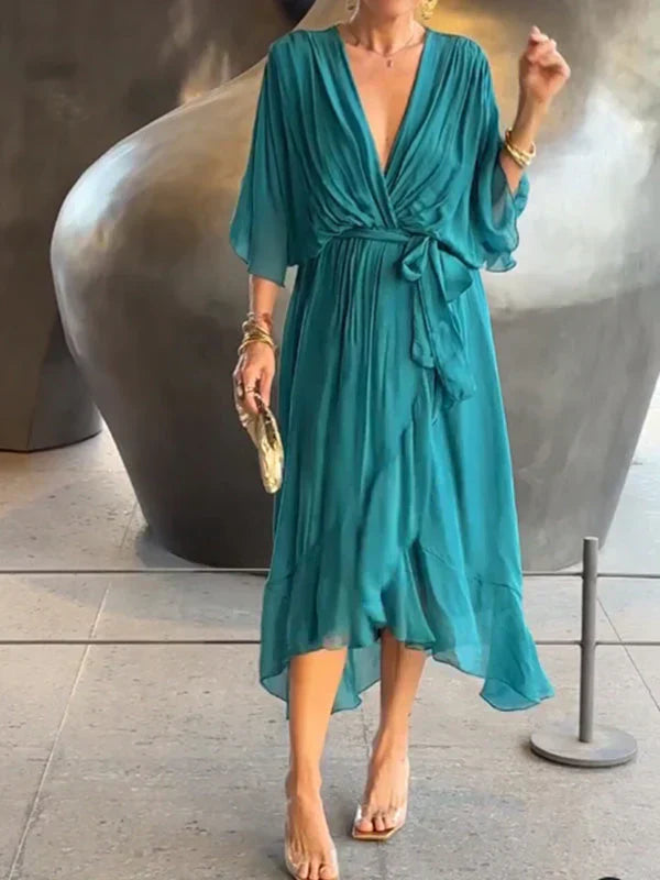 Monique - Vestido Elegante para Momentos Especiais