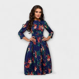 Retrozo - Vestido Elegante Midi