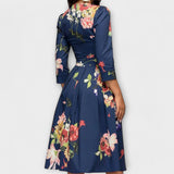 Retrozo - Vestido Elegante Midi