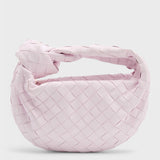 Mini bolsa de mão tecida com design moderno – Sophia
