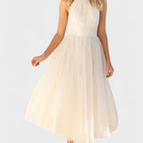 Vestido Aria com Gola Alta