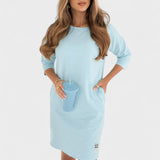 Lieka - Vestido de Colarinho Redondo
