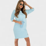 Lieka - Vestido de Colarinho Redondo
