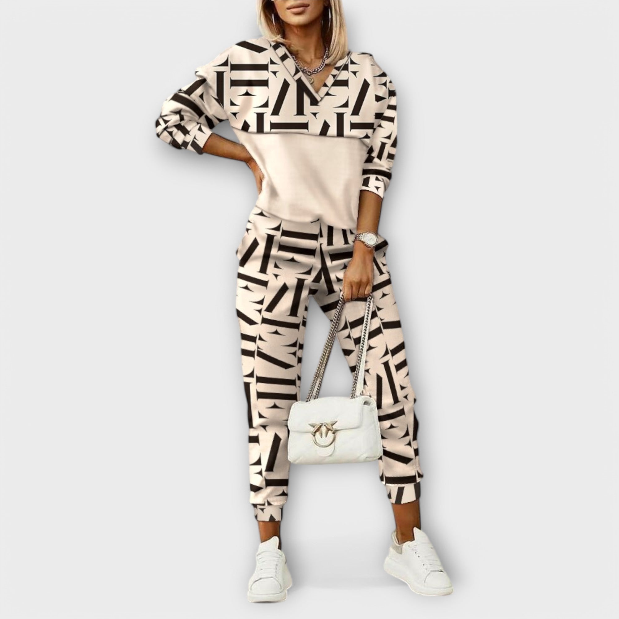 Premium Jogger Set – Roupas de Loungewear Luxuosas e Confortáveis