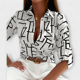 Clara - Blusa com Gola Clássica