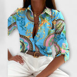 Clara - Blusa com Gola Clássica