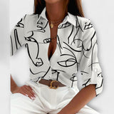 Clara - Blusa com Gola Clássica